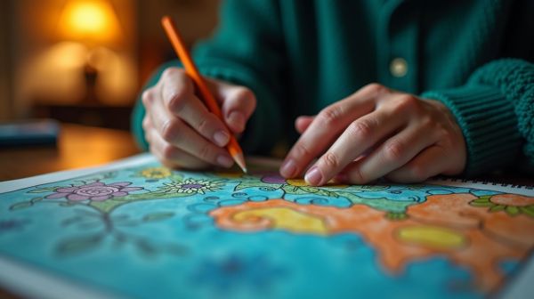 Le coloriage pour adultes, l'anti-stress qui cartonne